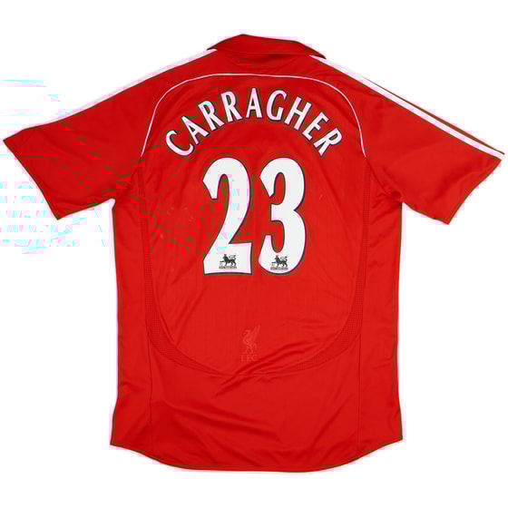 2006-08 Liverpool Home Shirt Carragher #23 - 5/10 - (L)