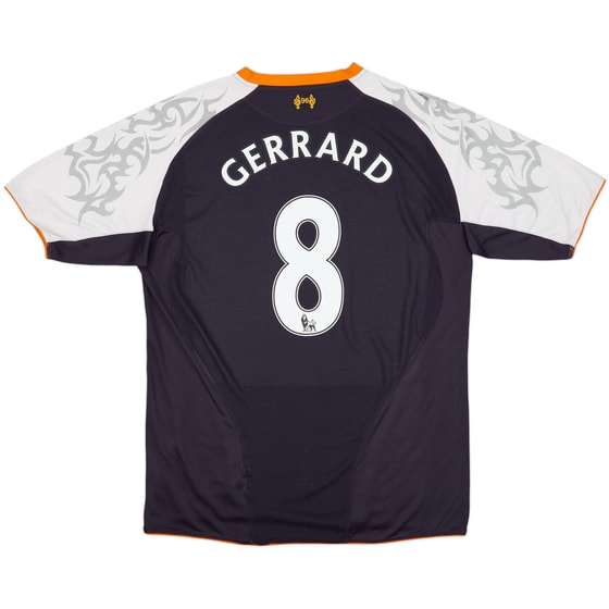 2012-13 Liverpool Third Shirt Gerrard #8 - 5/10 - (XL)