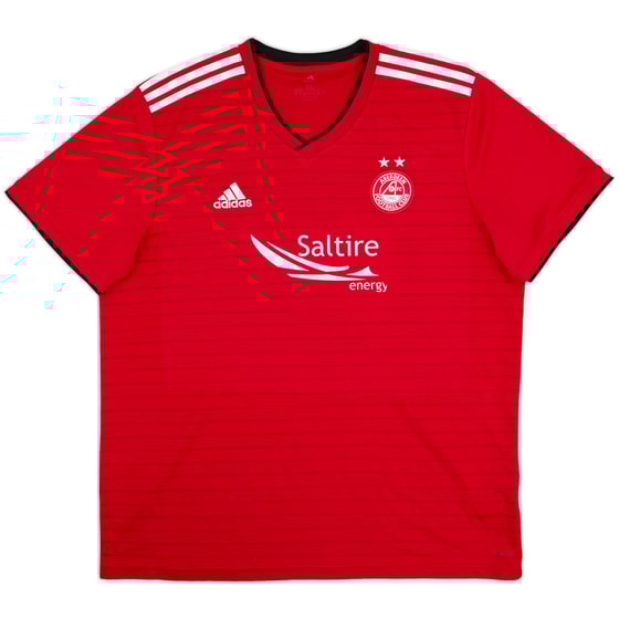 2018-19 Aberdeen Home Shirt - 8/10 - (XL)