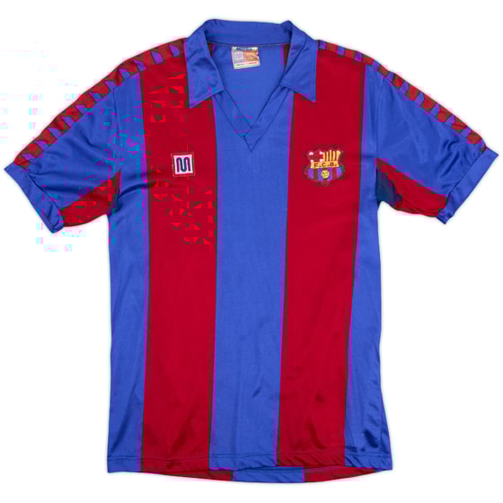 1984-89 Barcelona Home Shirt - 8/10 - (S)