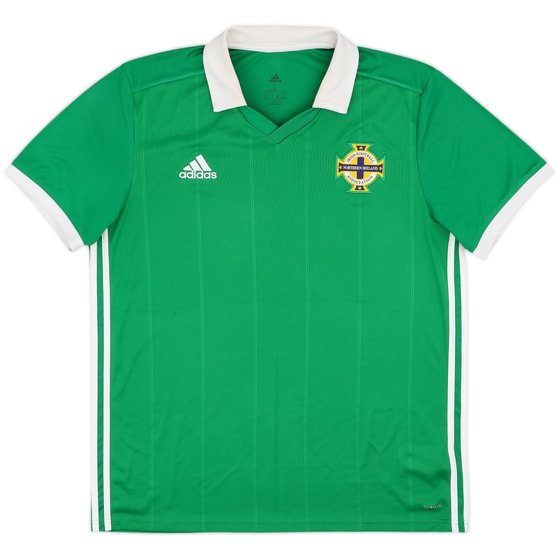 2018-19 Northern Ireland Home Shirt - 9/10 - (L)
