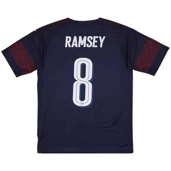 2018-19 Arsenal Away Shirt Ramsey #8 - 9/10 - (M)