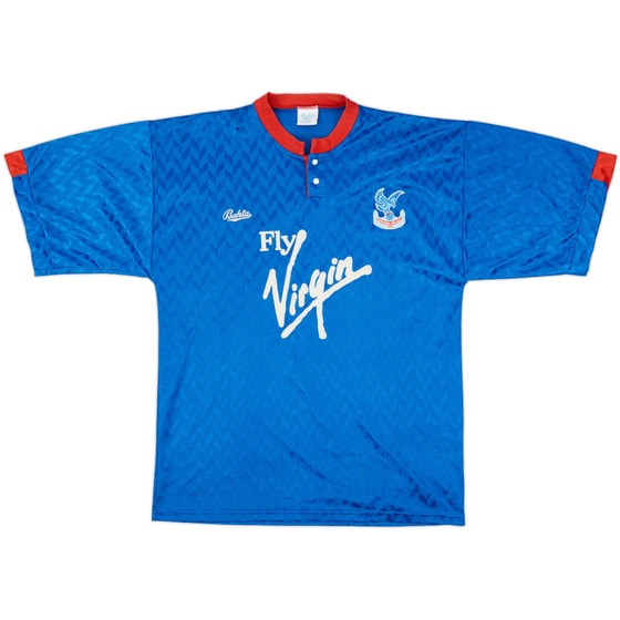 1990-91 Crystal Palace Away Shirt - 8/10 - (L)