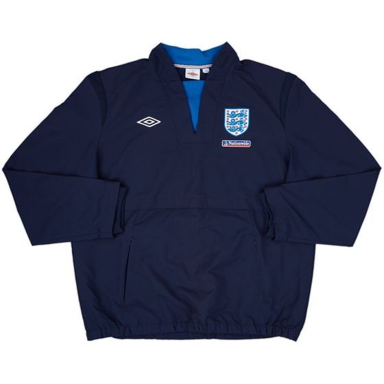 2009-10 England Umbro Drill Top - 10/10 - (XXL)