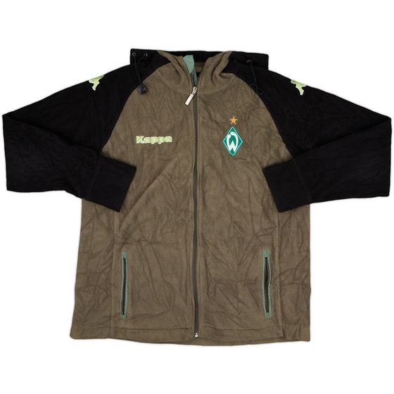 2006-07 Werder Bremen Kappa Hooded Fleece Jacket - 6/10 - (L)