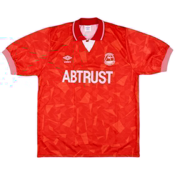 1990-91 Aberdeen Home Shirt - 10/10 - (L)