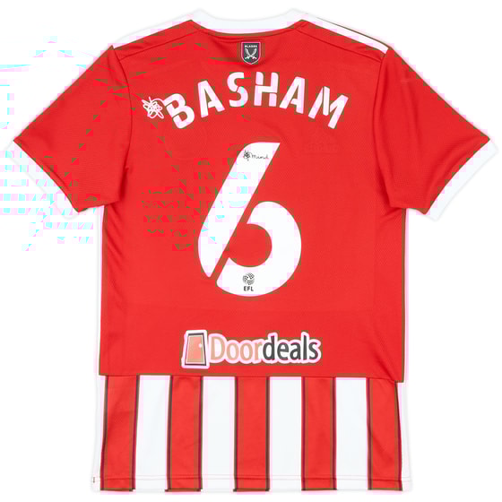 2021-22 Sheffield United Home Shirt Basham #6 - 9/10 - (S)