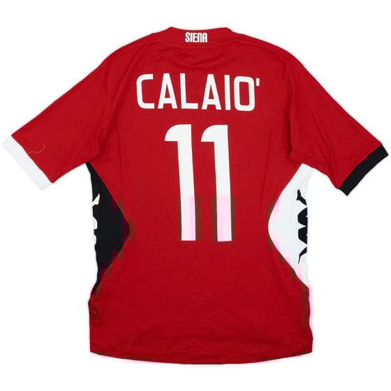 2012-13 Siena Away Shirt Calaio #11 - 9/10 - (M)
