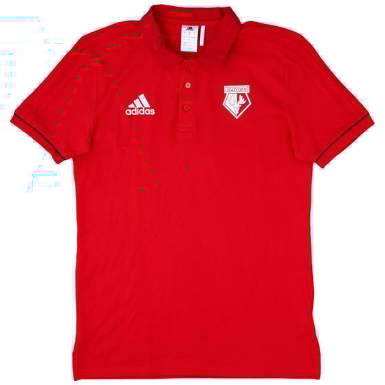 2017-18 Watford adidas Polo Shirt - 10/10 - (M)