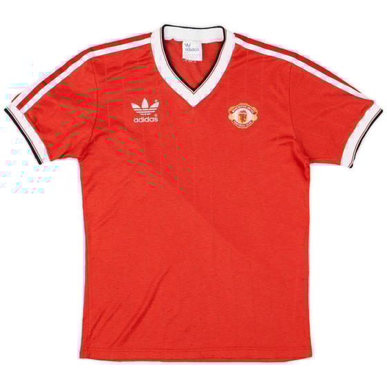 1982-84 Manchester United Home Shirt - 9/10 - (S)