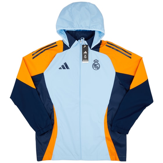 2024-25 Real Madrid adidas All-Weather Jacket