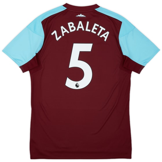 2017-18 West Ham Home Shirt Zabaleta #5 - 8/10 - (L)