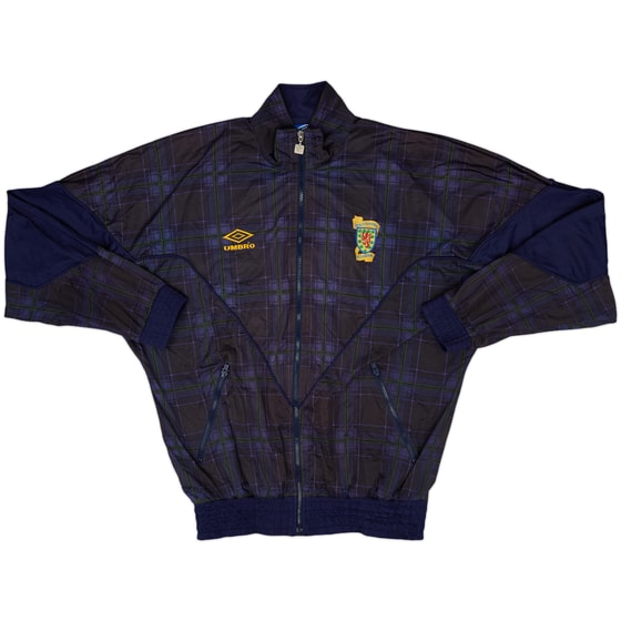 1994-96 Scotland Umbro Track Jacket - 8/10 - (M)
