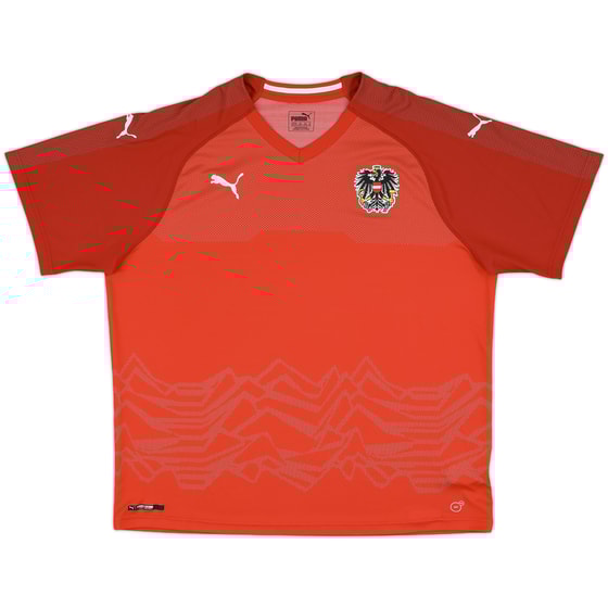 2018-19 Austria Home Shirt - 10/10 - (XXL)
