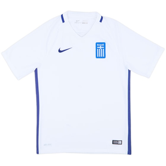 2016-18 Greece Home Shirt - 7/10 - (S)