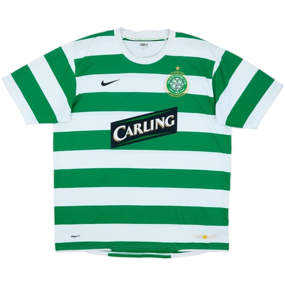 2007-08 Celtic Home Shirt - 5/10 - (XL)