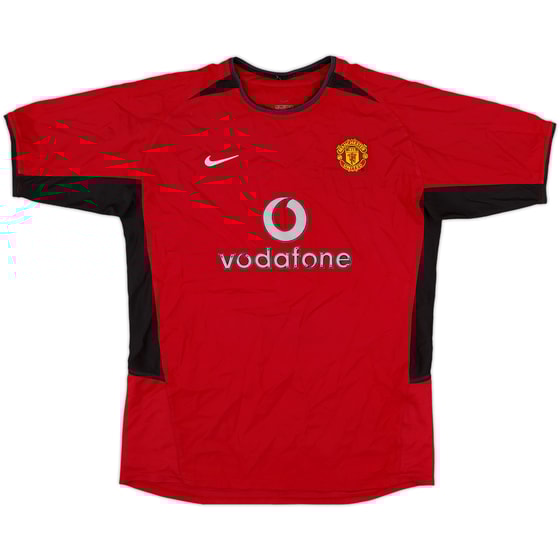 2002-04 Manchester United Home Shirt - 5/10 - (XL.Boys)