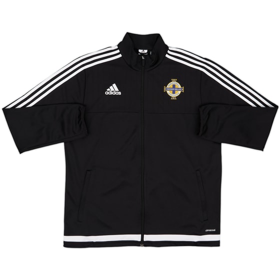 2015-16 Northern Ireland adidas Track Jacket - 8/10 - (L)