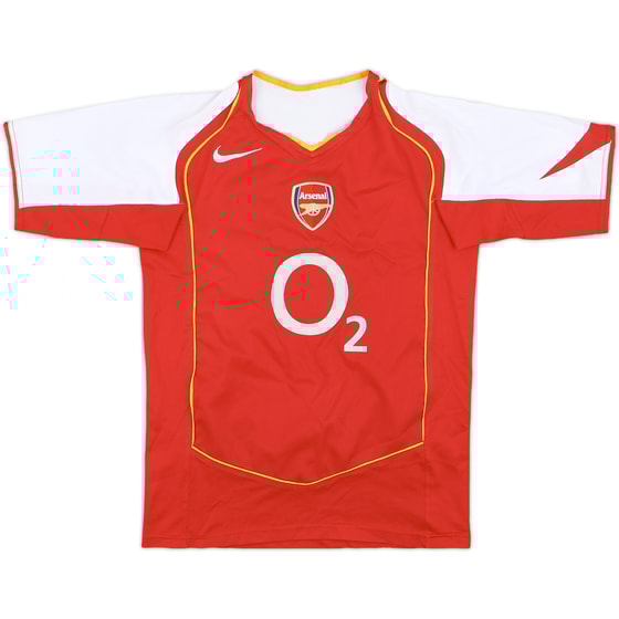 2004-05 Arsenal Home Shirt - 7/10 - (L.Boys)