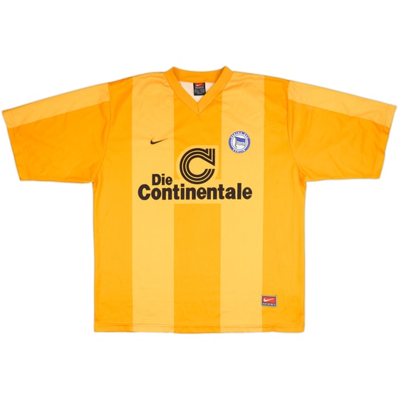 1999-00 Hertha Berlin Basic Third Shirt - 5/10 - (XL)