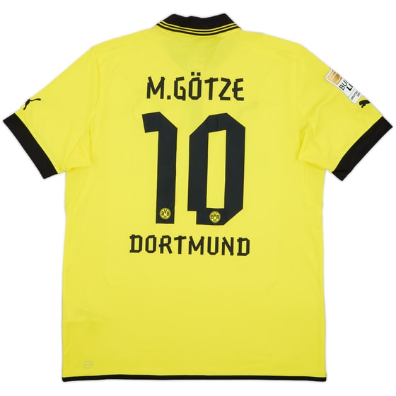 2012-13 Borussia Dortmund Home Shirt M.Gotze #10 - 8/10 - (XL)
