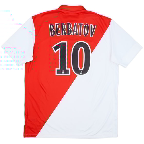 2014-15 Monaco Home Shirt Berbatov #10 - 8/10 - (L)