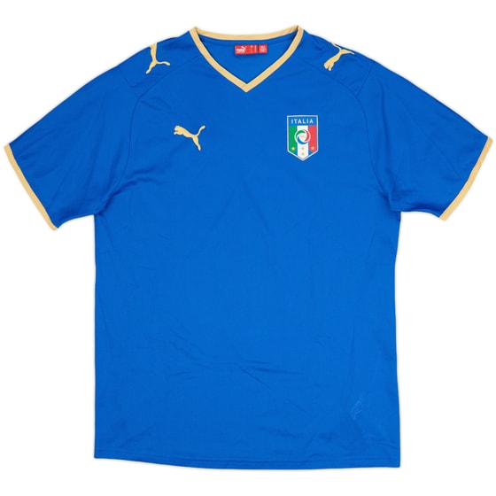 2007-08 Italy Basic Home Shirt - 8/10 - (M)