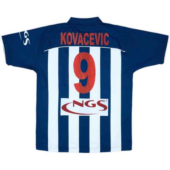 2004-06 Real Sociedad Home Shirt Kovacevic #9 - 4/10 - (M)