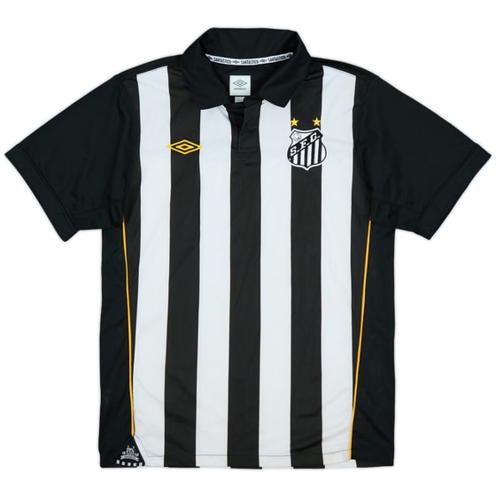 2010 Santos Away Shirt #9 - 7/10 - (M)