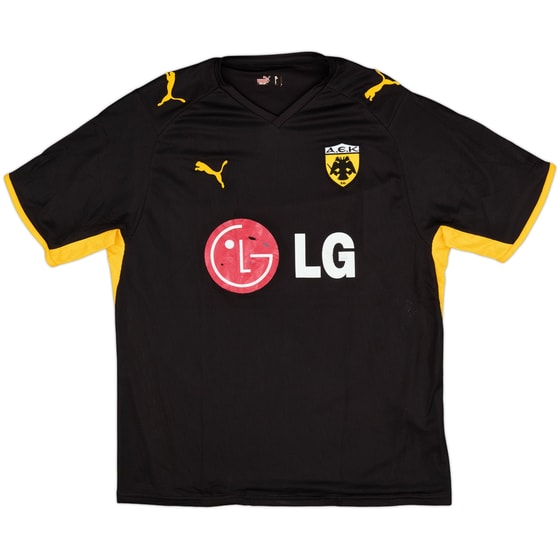 2008-09 AEK Athens Away Shirt - 5/10 - (L)