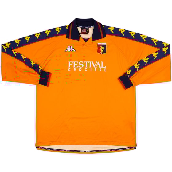1999-00 Genoa Third L/S Shirt - 8/10 - (XL)