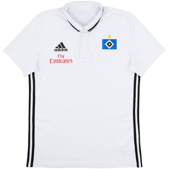 2015-16 Hamburg adidas Polo Shirt - 5/10 - (S)
