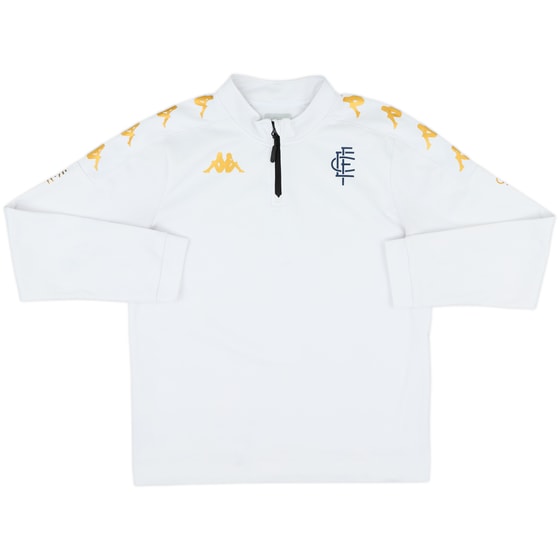 2020-21 Empoli Kappa 1/4 Zip Training Top - 8/10 - (L)