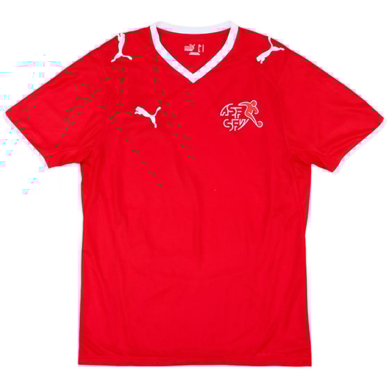 2008-10 Switzerland Player Issue Home Shirt - 9/10 - (S)