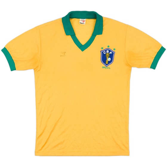 1985-88 Brazil Home Shirt - 6/10 - (L)