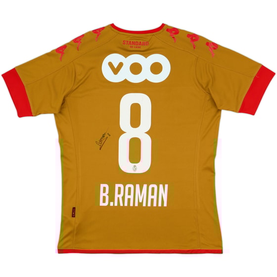 2016-17 Standard Liege Signed Third Shirt B.Raman #8 - 6/10 - (M)