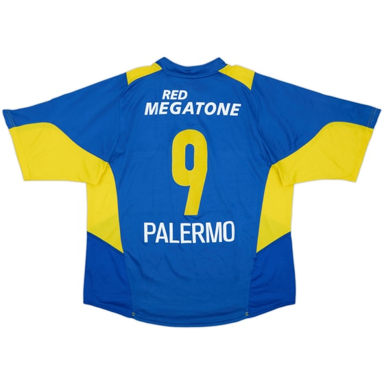 2004-05 Boca Juniors Home Shirt Palermo #9 - 8/10 - (XL)