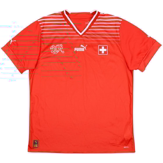 2022-23 Switzerland Home Shirt - 8/10 - (L)