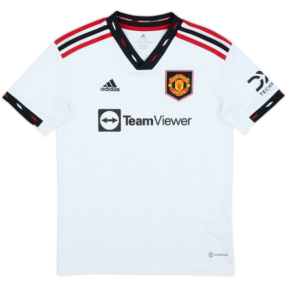 2022-23 Manchester United Away Shirt - 6/10 - (M.Boys)