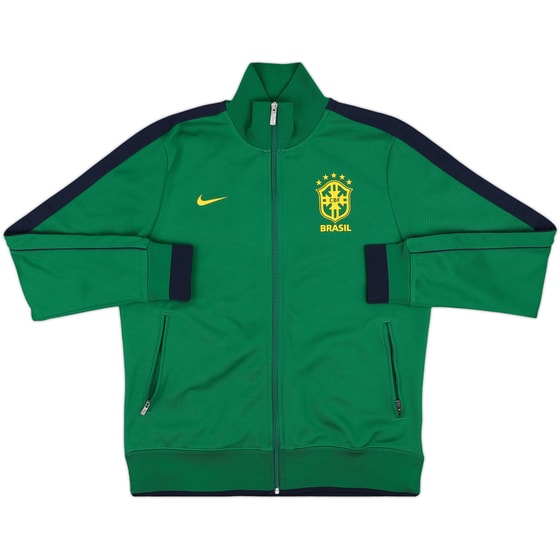 2011-12 Brazil Nike N98 Track Jacket - 9/10 - (L)