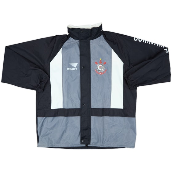 1998 Corinthians Penalty Hooded Rain Jacket - 8/10 - (XL)