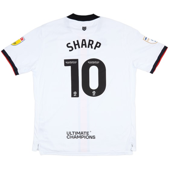 2022-23 Sheffield United Away Shirt Sharp #10 - 7/10 - (4XL)