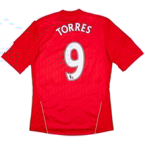 2010-12 Liverpool Home Shirt Torres #9 - 8/10 - (S)