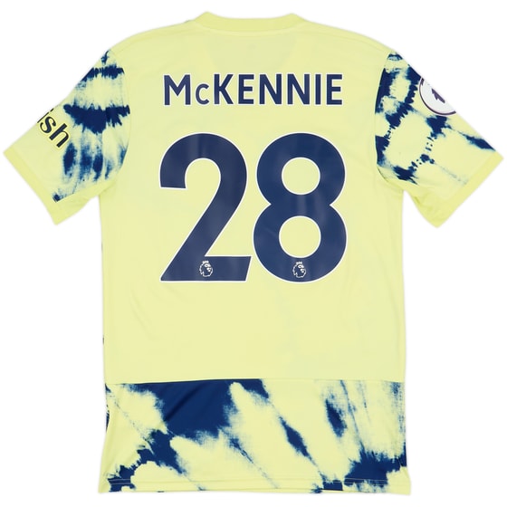 2022-23 Leeds Away Shirt McKennie #28 - 8/10 - (S)