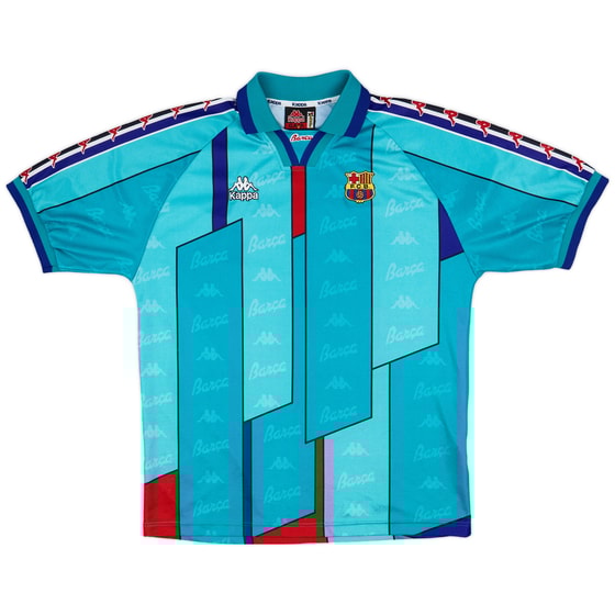 1995-97 Barcelona Away Shirt - 9/10 - (XL)