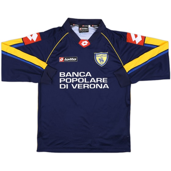 2006-07 Chievo Verona Lotto Training L/S Shirt - 7/10 - (M)