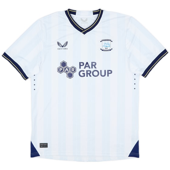 2023-24 Preston North End Match Issue Home Shirt #34