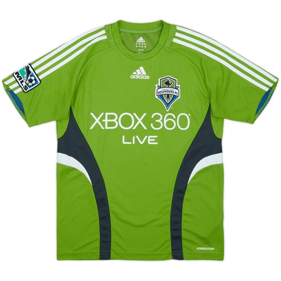 2009 Seattle Sounders adidas Formotion Training Shirt - 9/10 - (S)