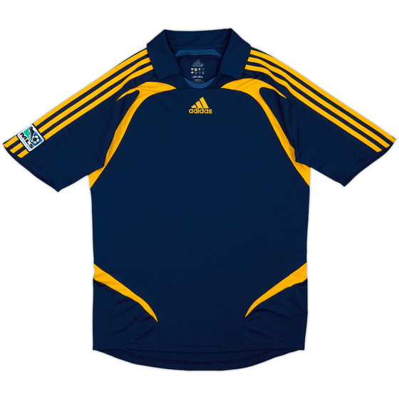 2007-08 LA Galaxy adidas Training Shirt #23 (Beckham) - 9/10 - (S)
