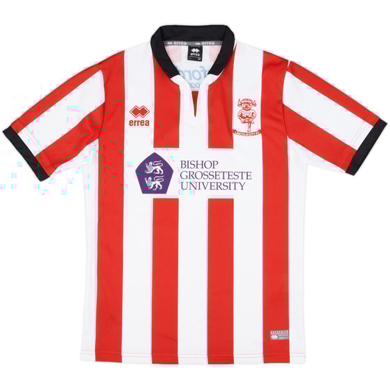 2017-18 Lincoln City Home Shirt - 9/10 - (M)